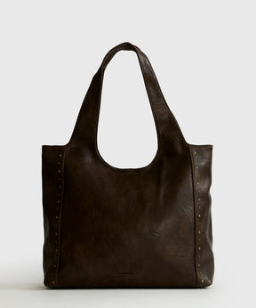 Bolso Handle Grande Tachas Boho