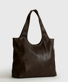 Bolso Handle Grande Tachas Boho