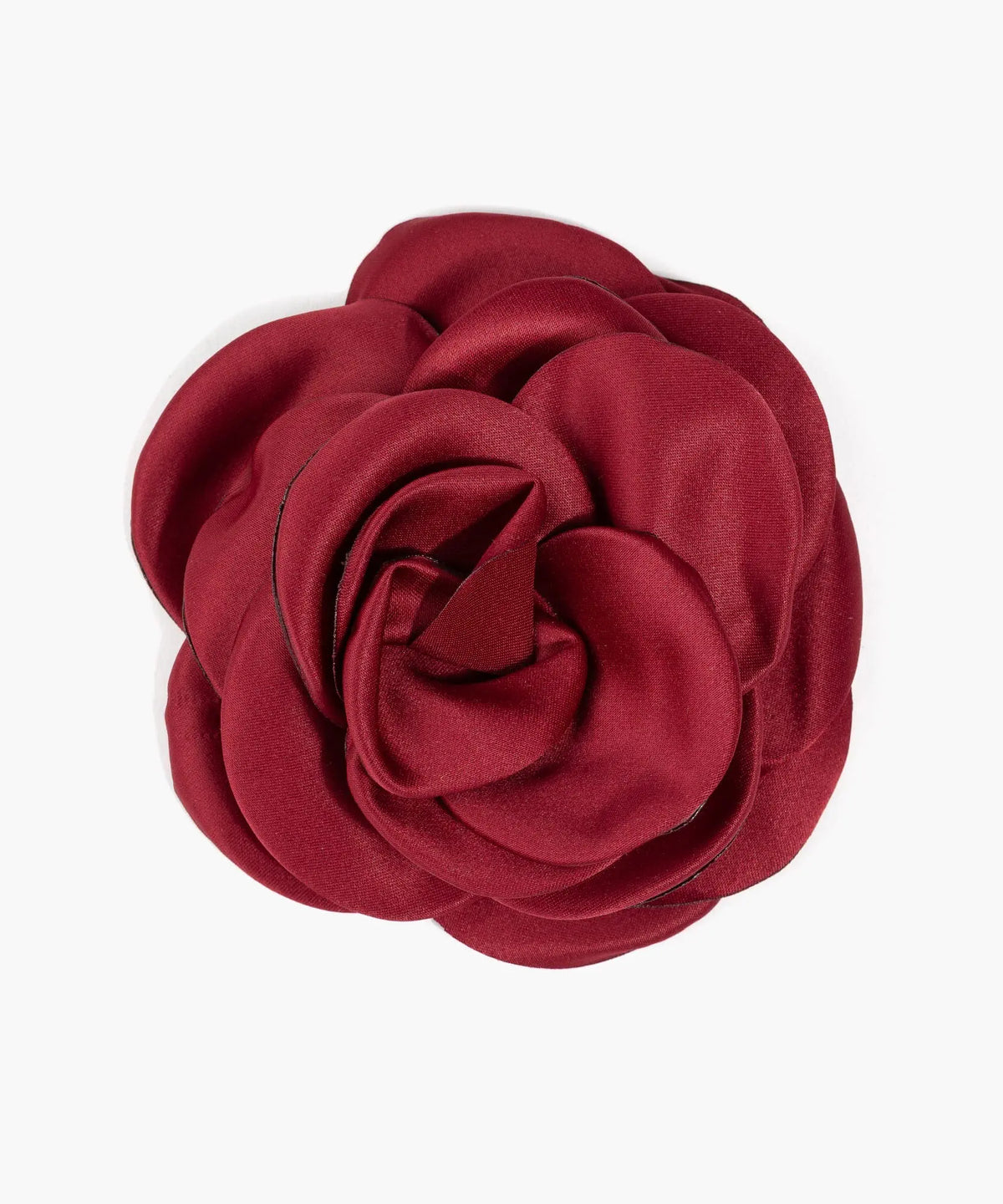 Prendedor Flor - Burdeo