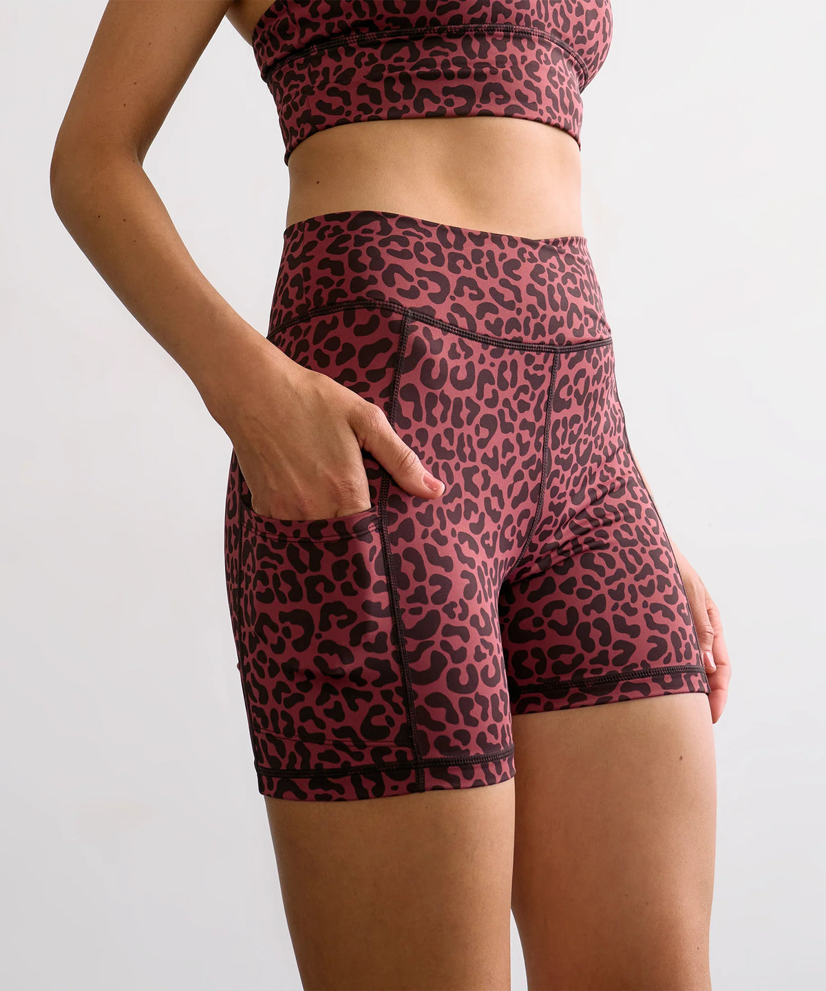Short Deportivo Biker Animal Print Active