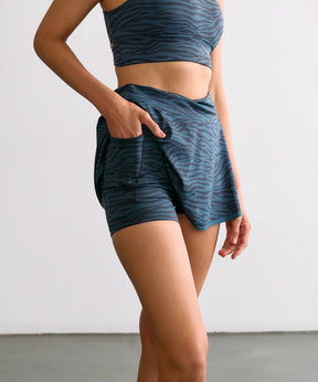 Falda Short Cebra Active