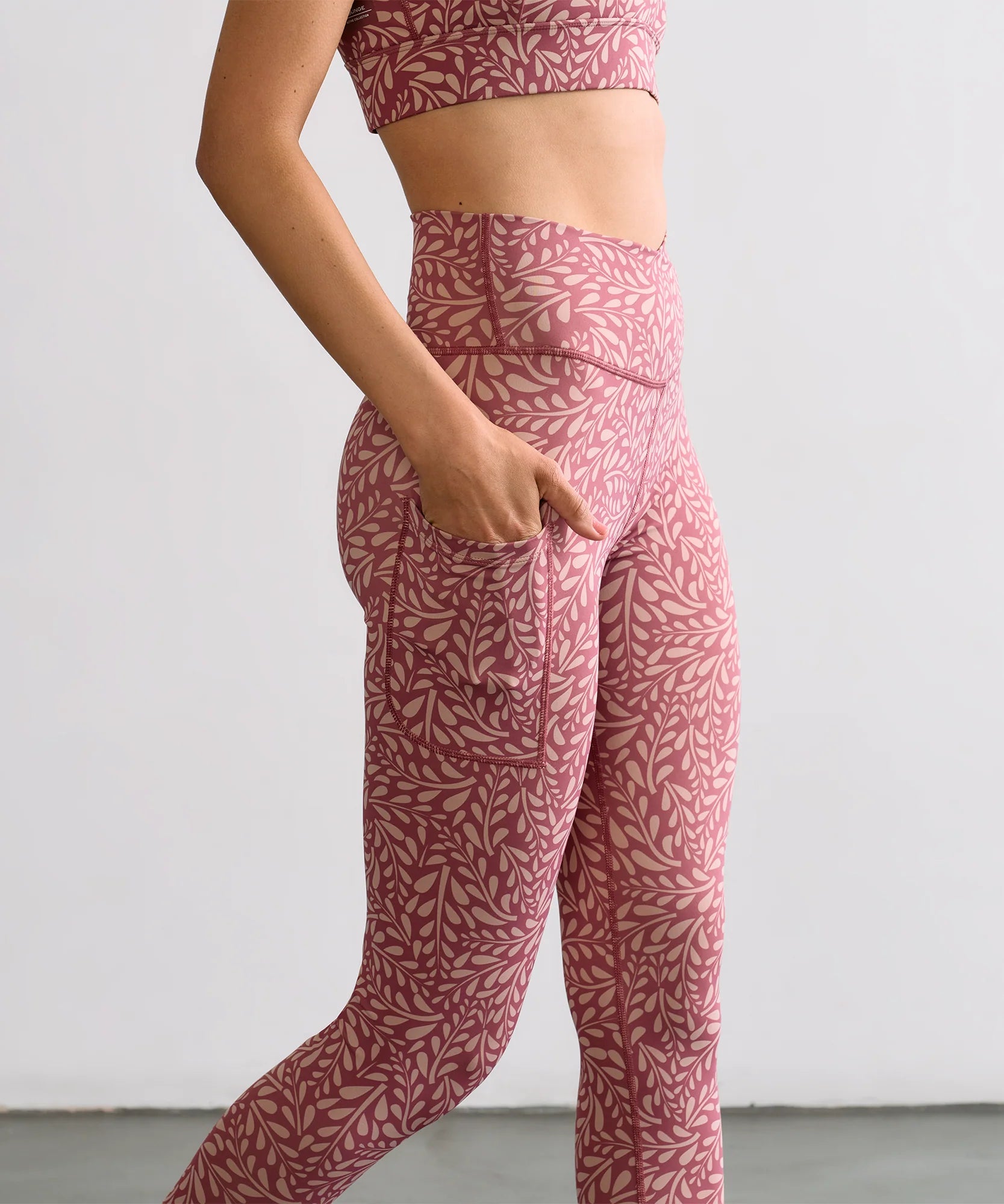 Calza Deportiva Hojas Active