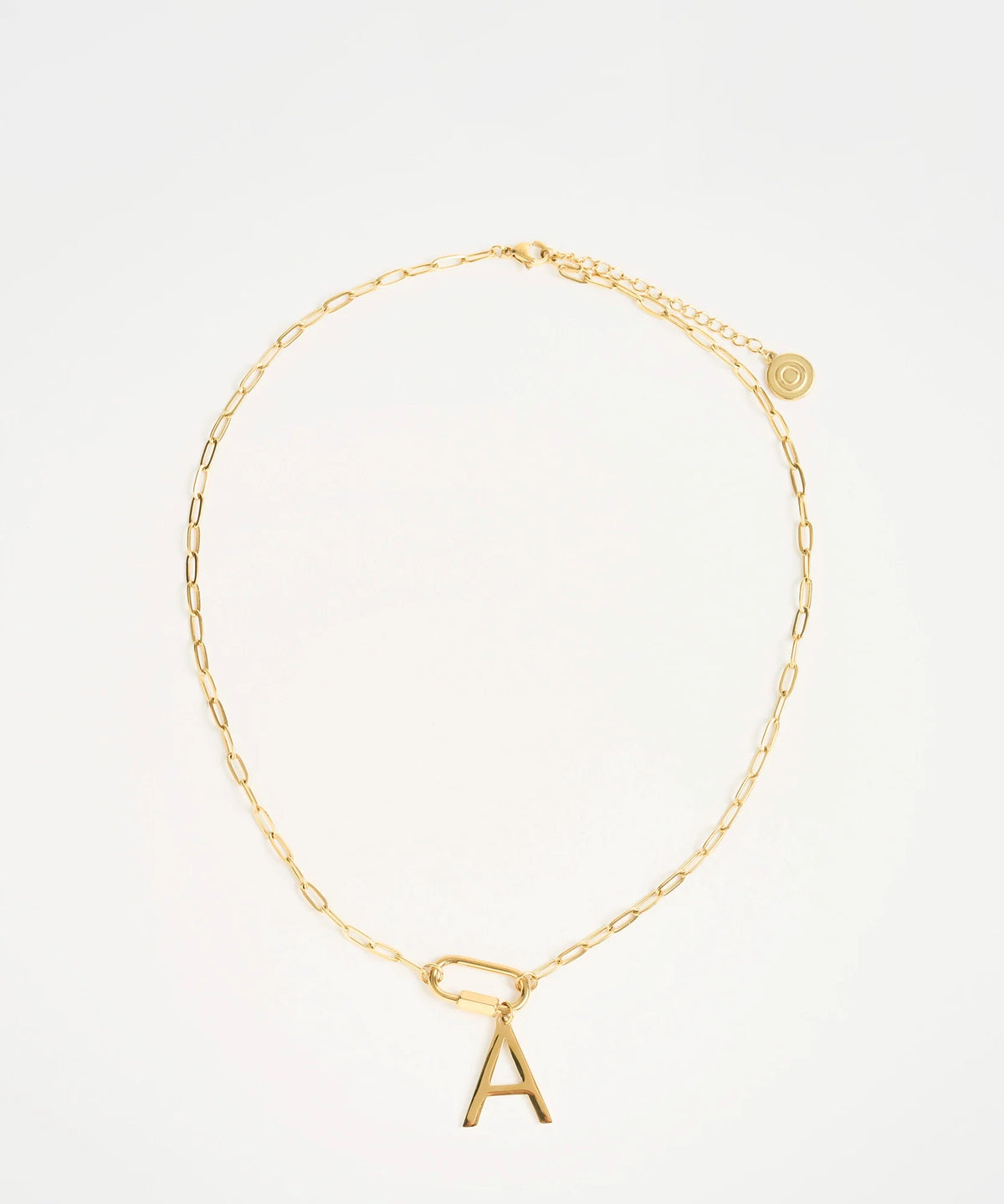 Collar Broche Charm Letra Navidad