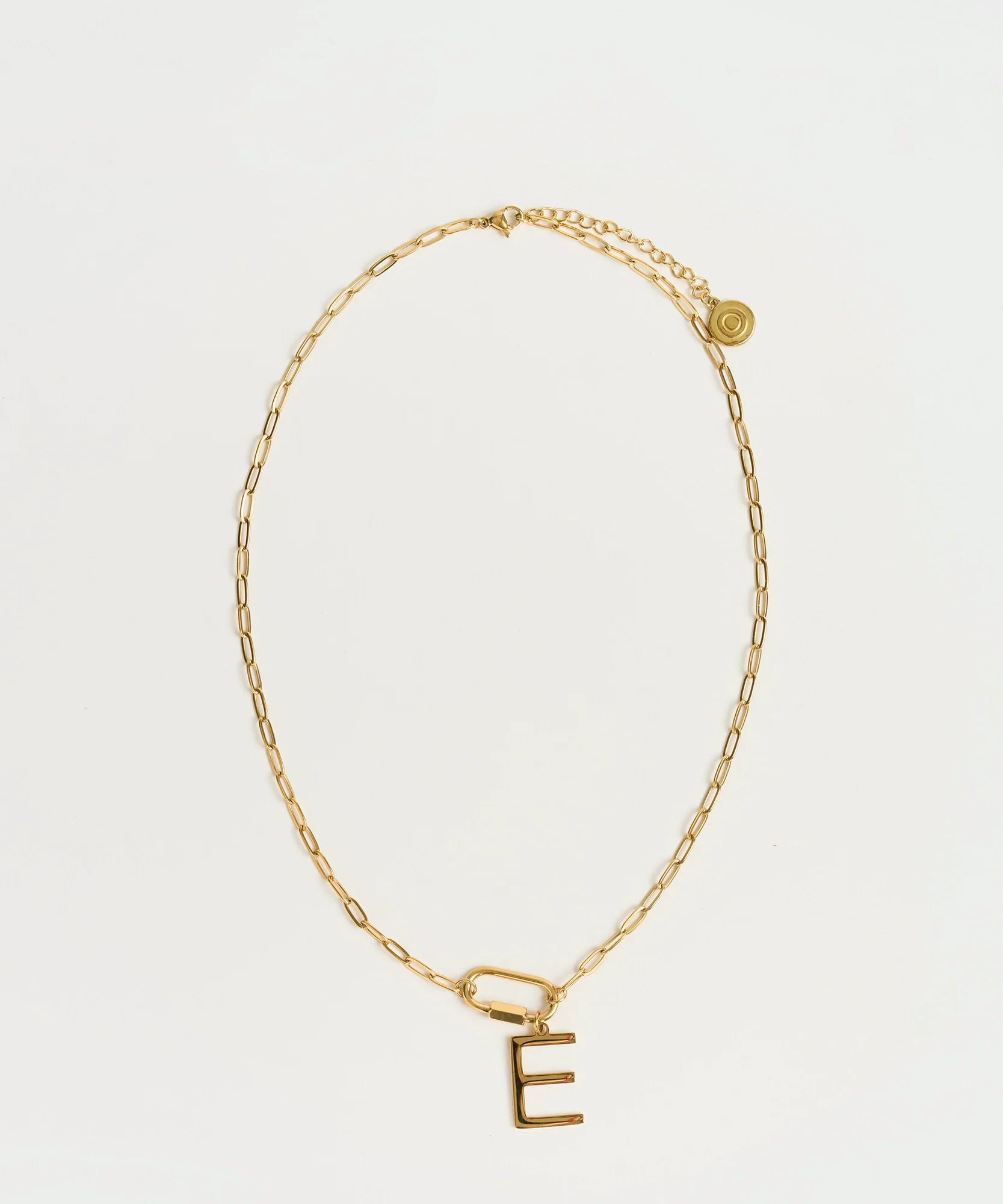 Collar Broche Charm Letra Navidad