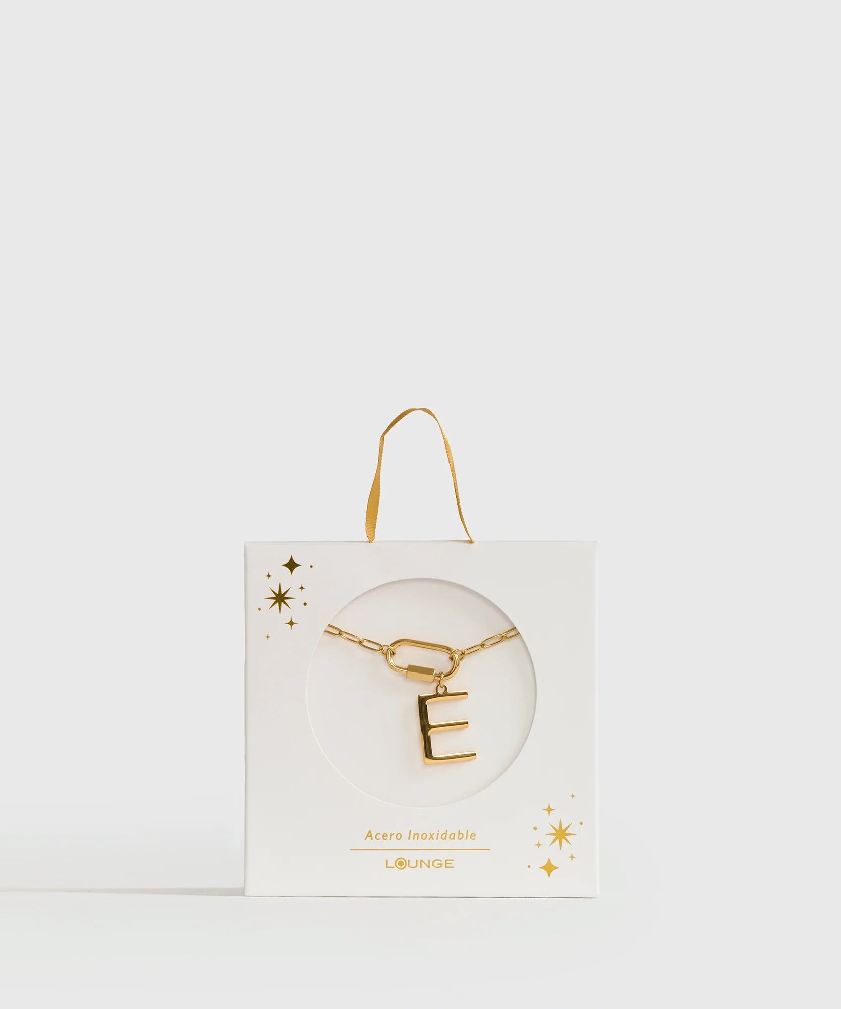 Collar Broche Charm Letra Navidad