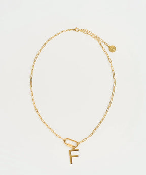 Collar Broche Charm Letra Navidad