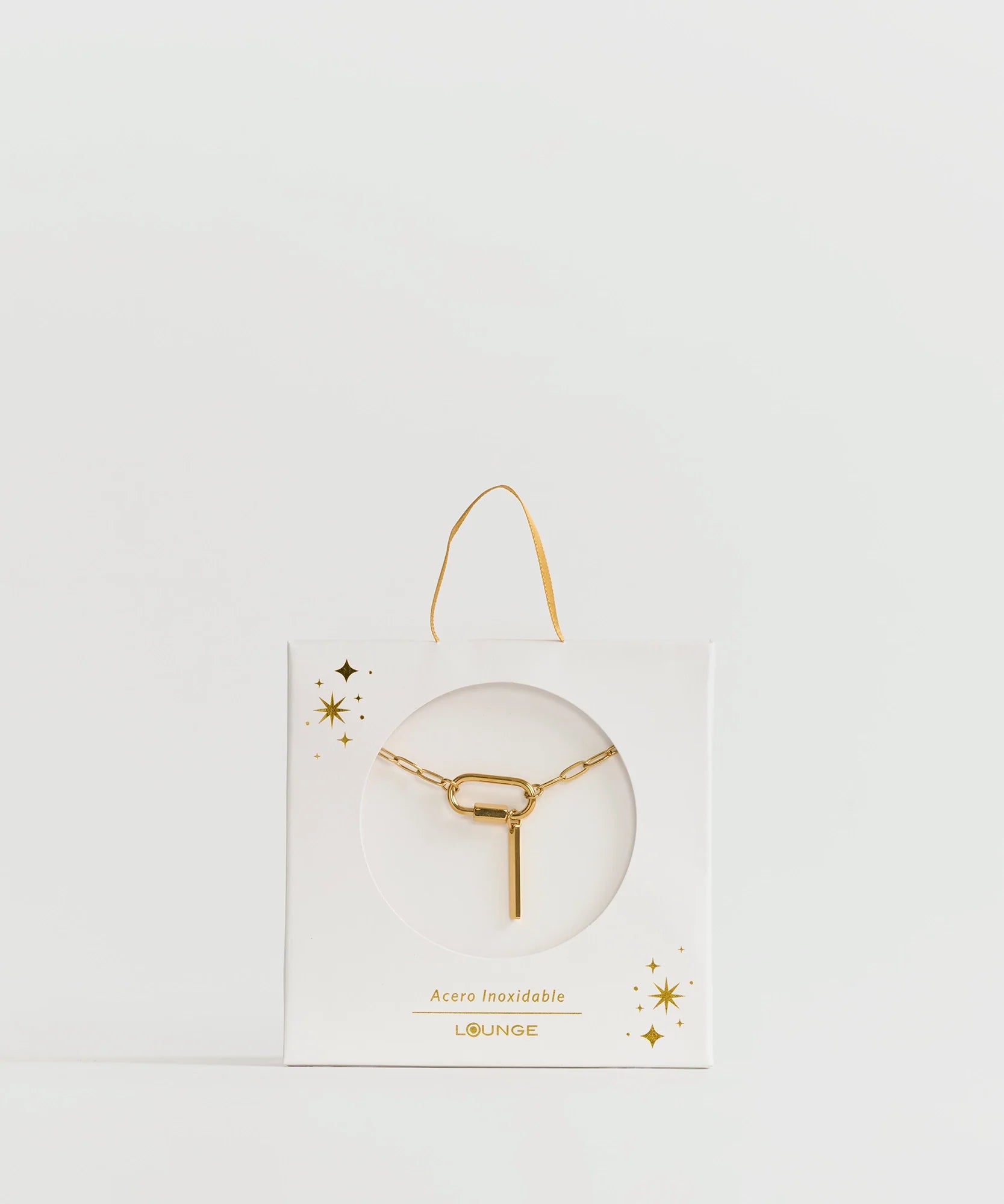 Collar Broche Charm Letra Navidad