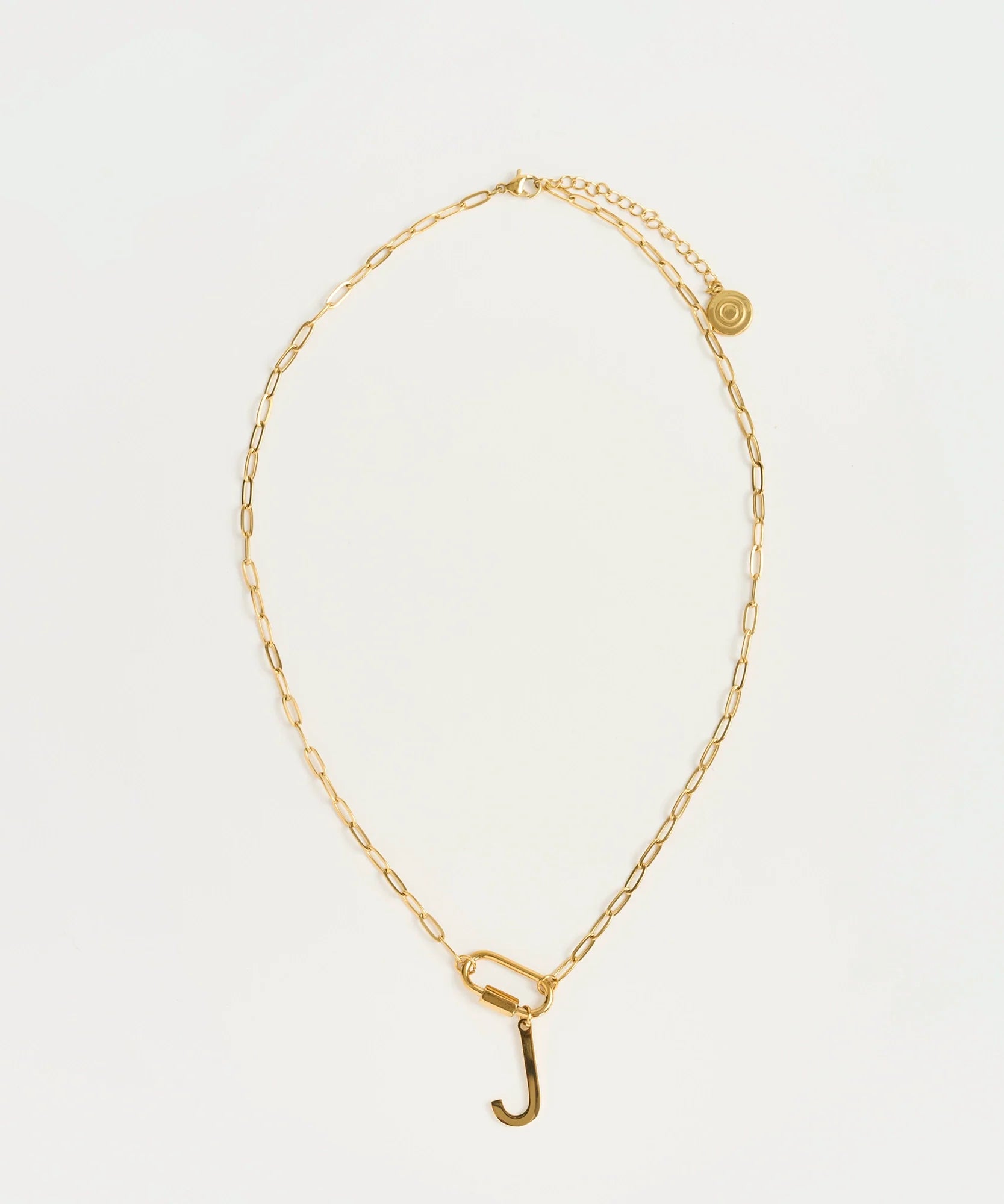 Collar Broche Charm Letra Navidad