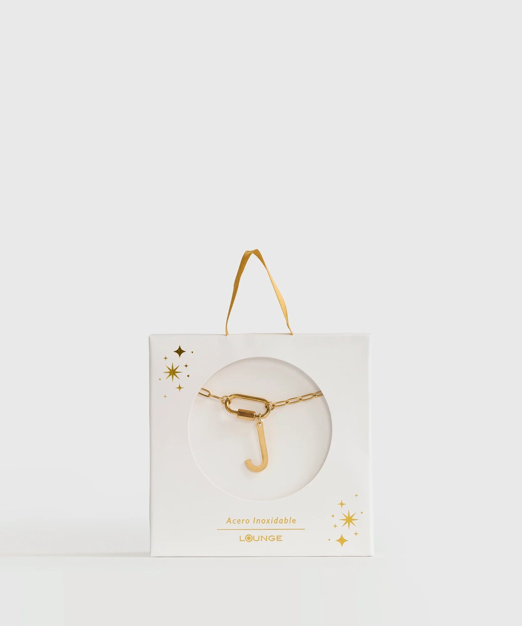 Collar Broche Charm Letra Navidad