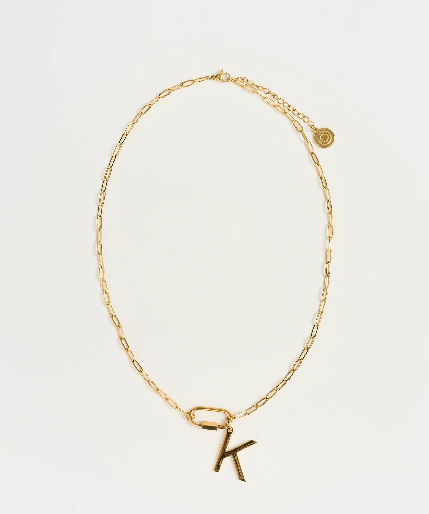 Collar Broche Charm Letra Navidad