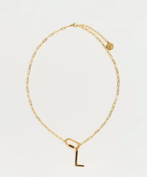 Collar Broche Charm Letra Navidad