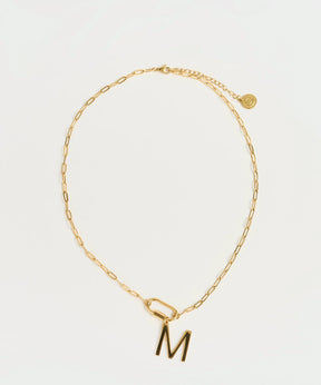 Collar Broche Charm Letra Navidad