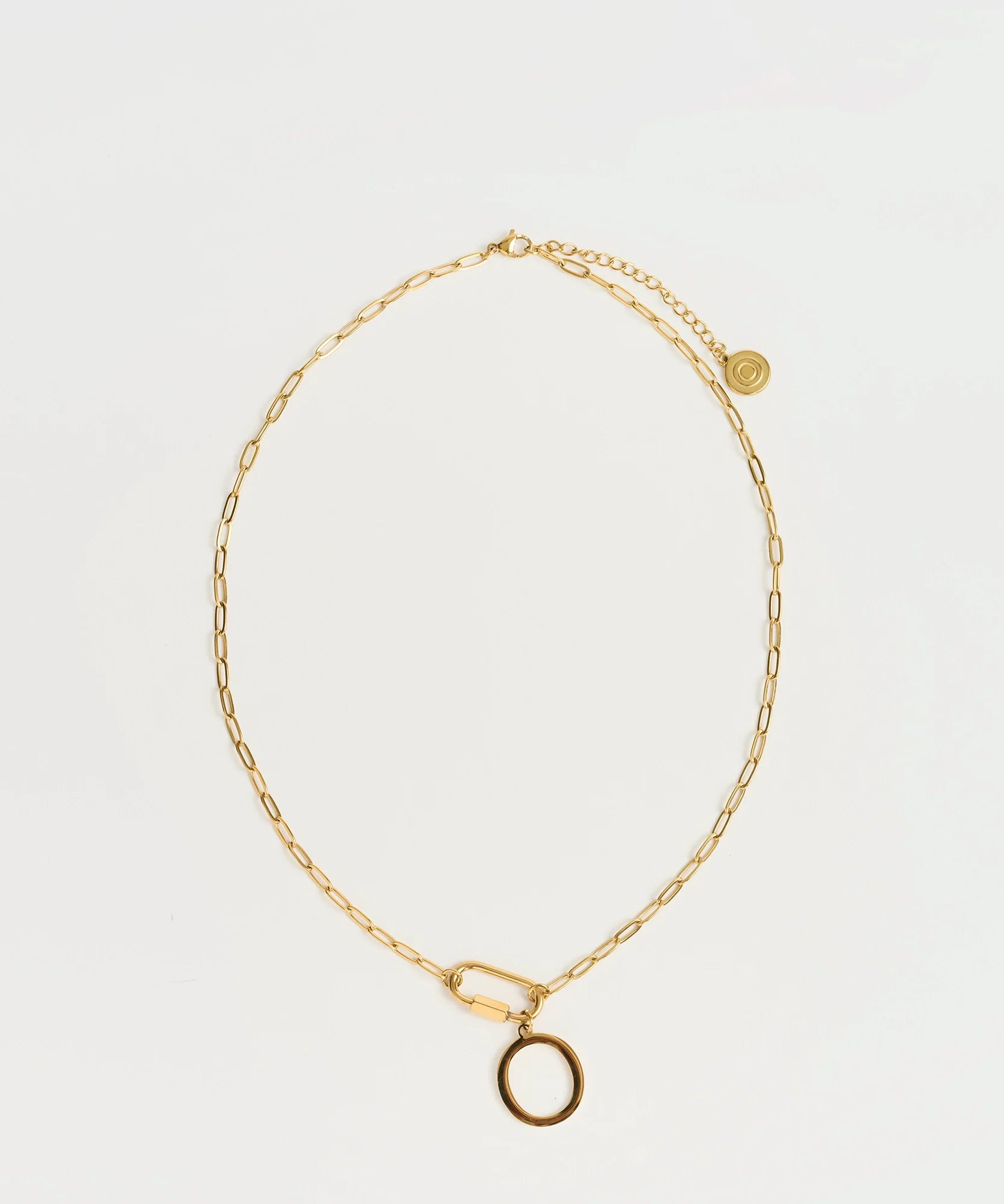 Collar Broche Charm Letra Navidad