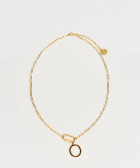 Collar Broche Charm Letra Navidad