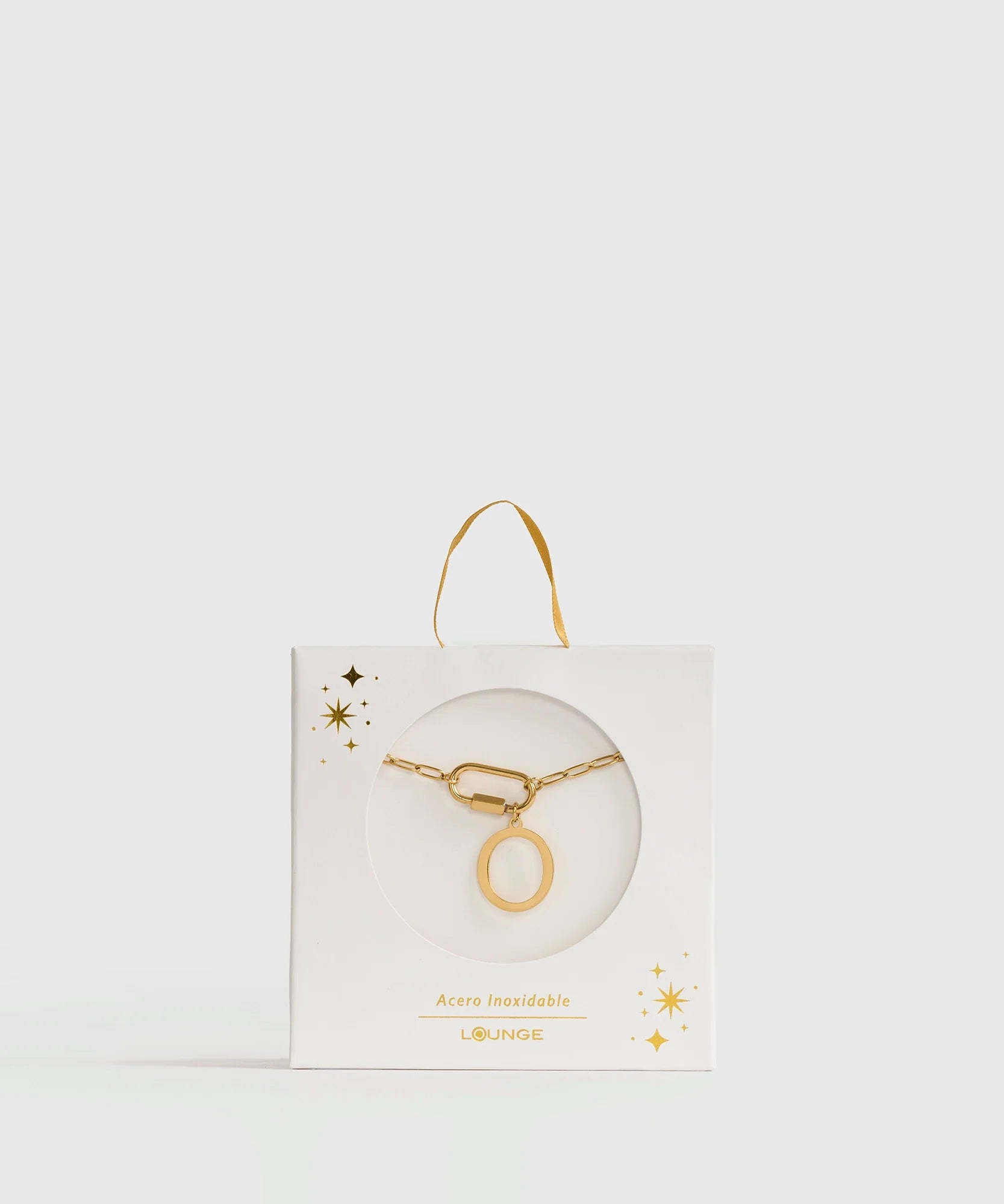 Collar Broche Charm Letra Navidad