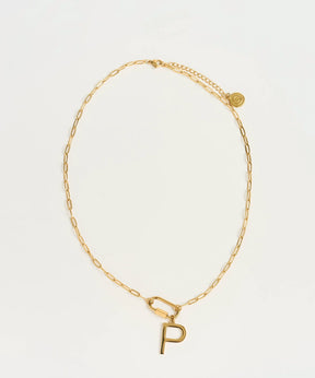 Collar Broche Charm Letra Navidad