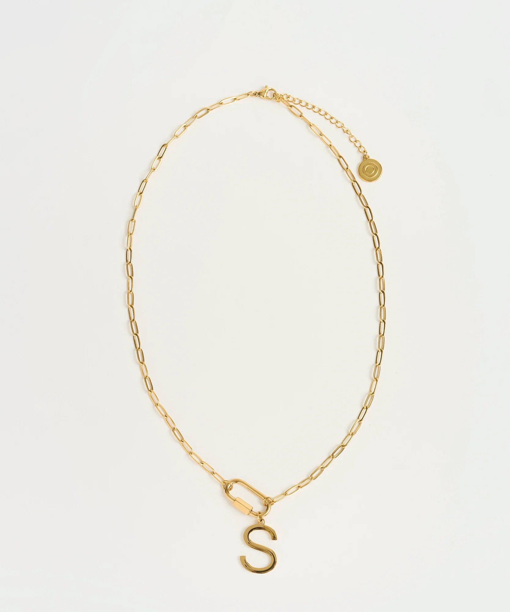 Collar Broche Charm Letra Navidad