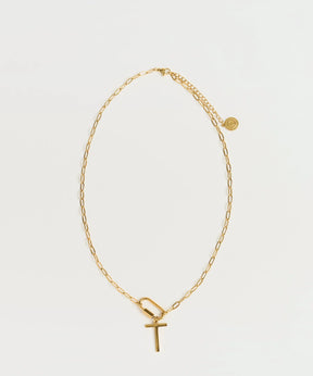 Collar Broche Charm Letra Navidad