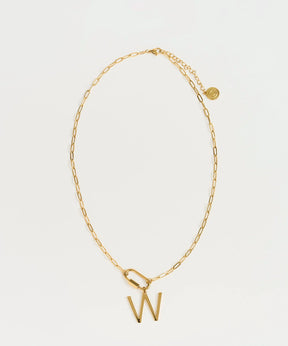 Collar Broche Charm Letra Navidad