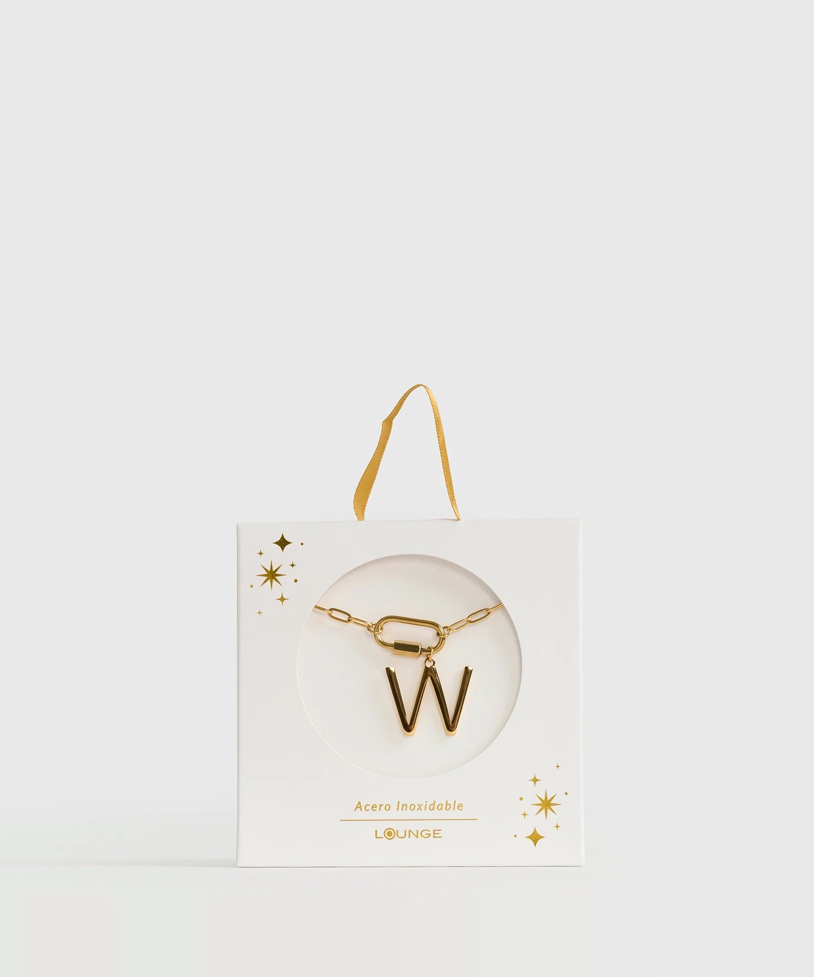 Collar Broche Charm Letra Navidad