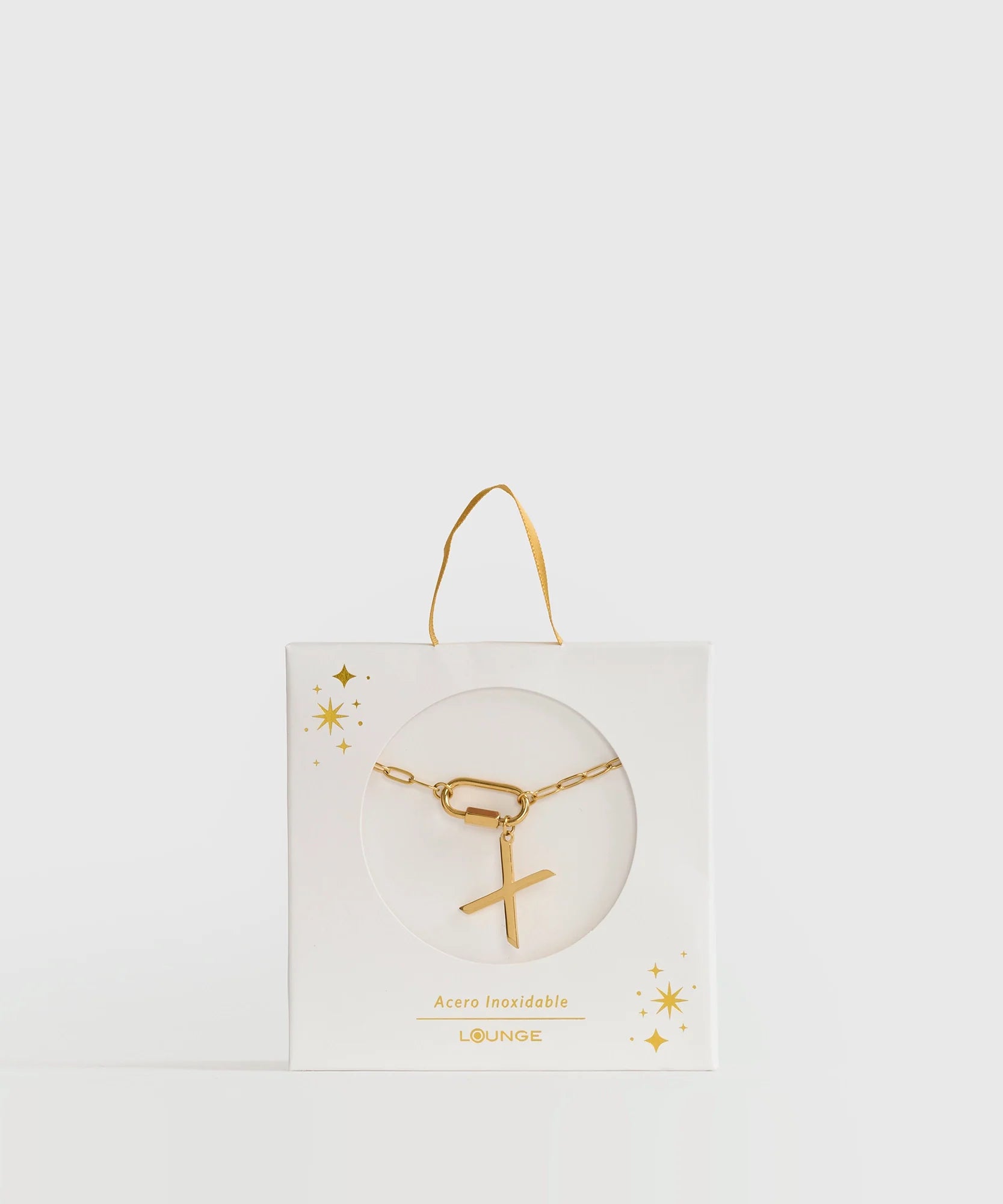 Collar Broche Charm Letra Navidad