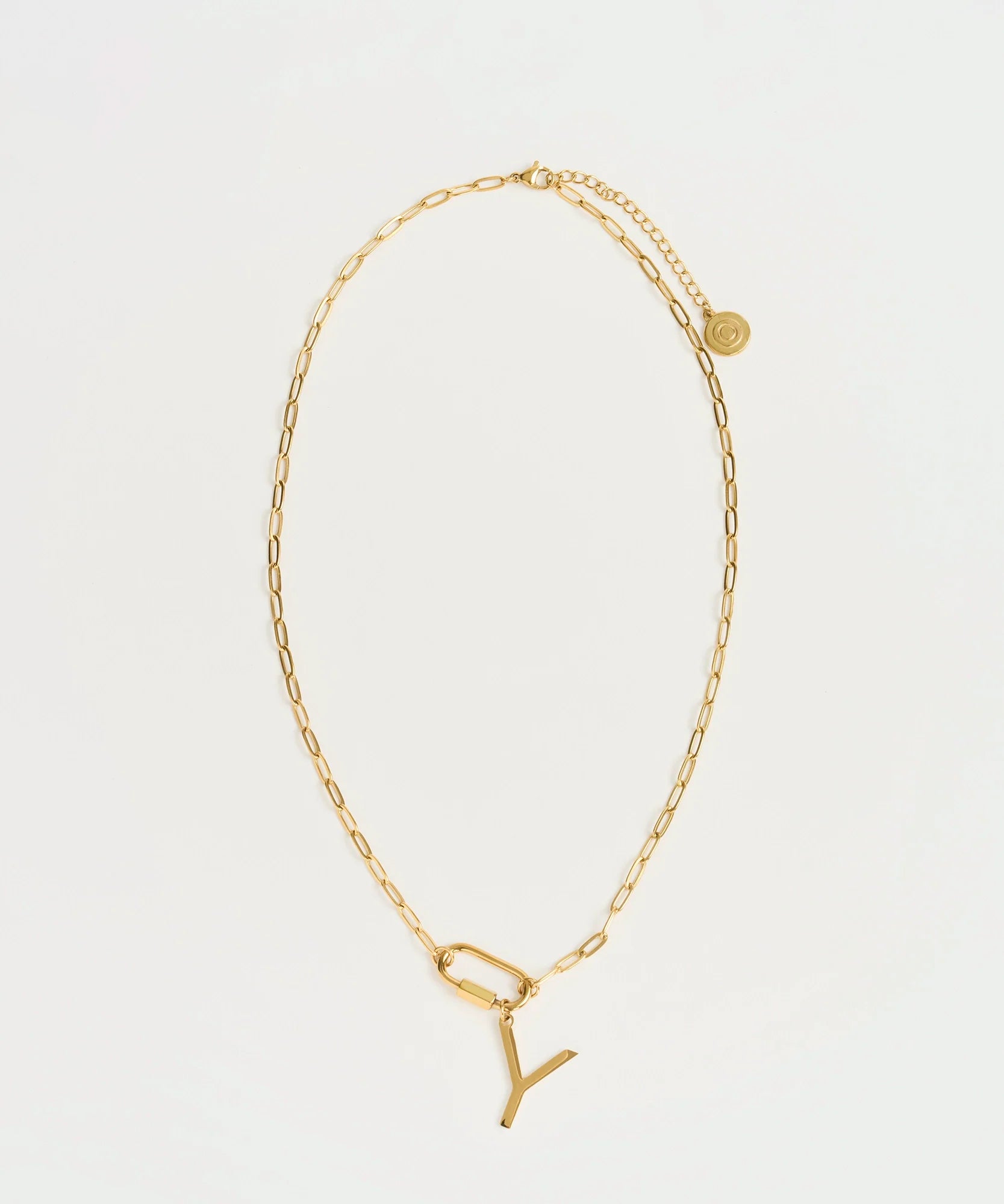 Collar Broche Charm Letra Navidad