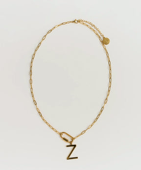 Collar Broche Charm Letra Navidad