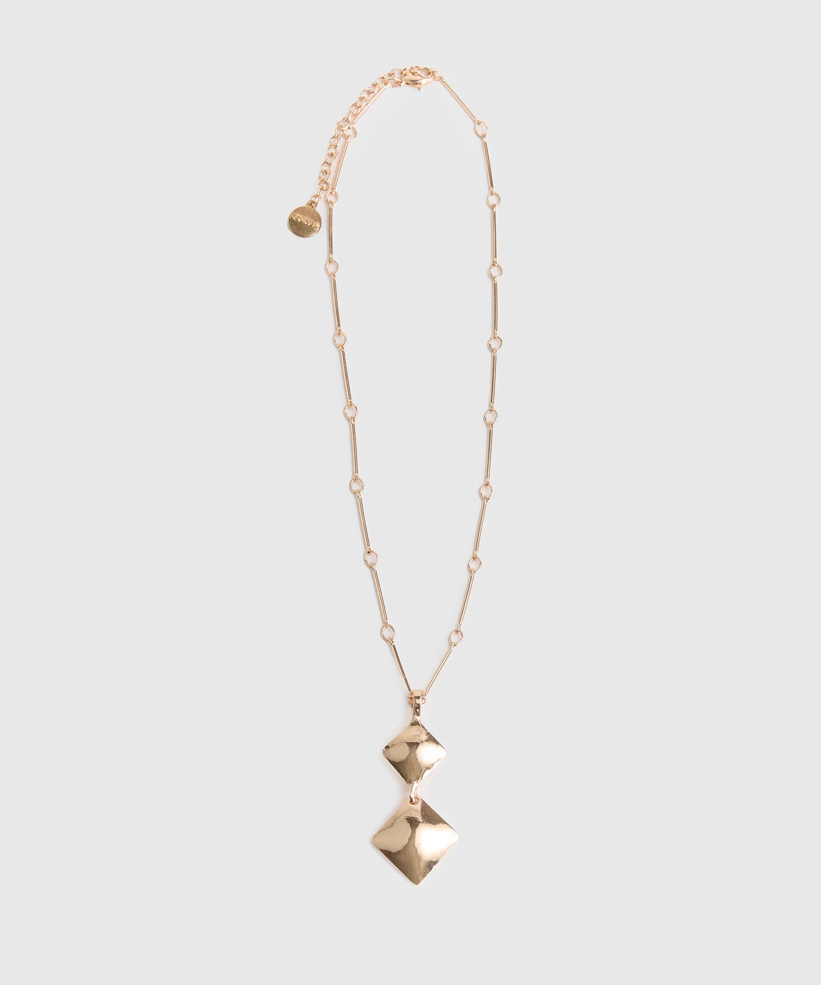 Collar Doble Rombo