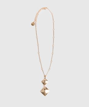 Collar Doble Rombo