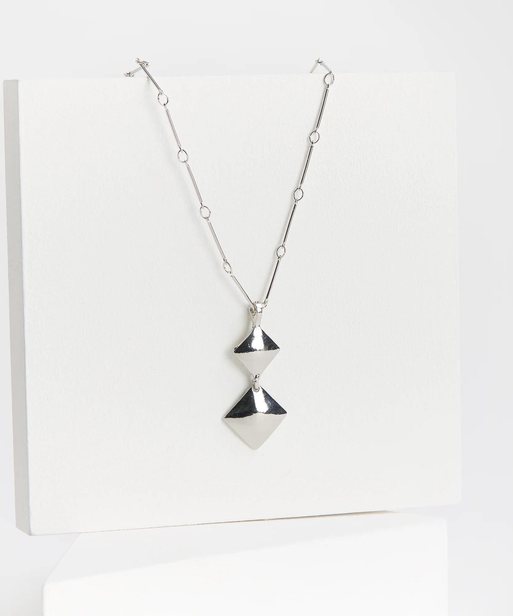 Collar Doble Rombo