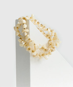 Set Pulseras Piedras Paradiso