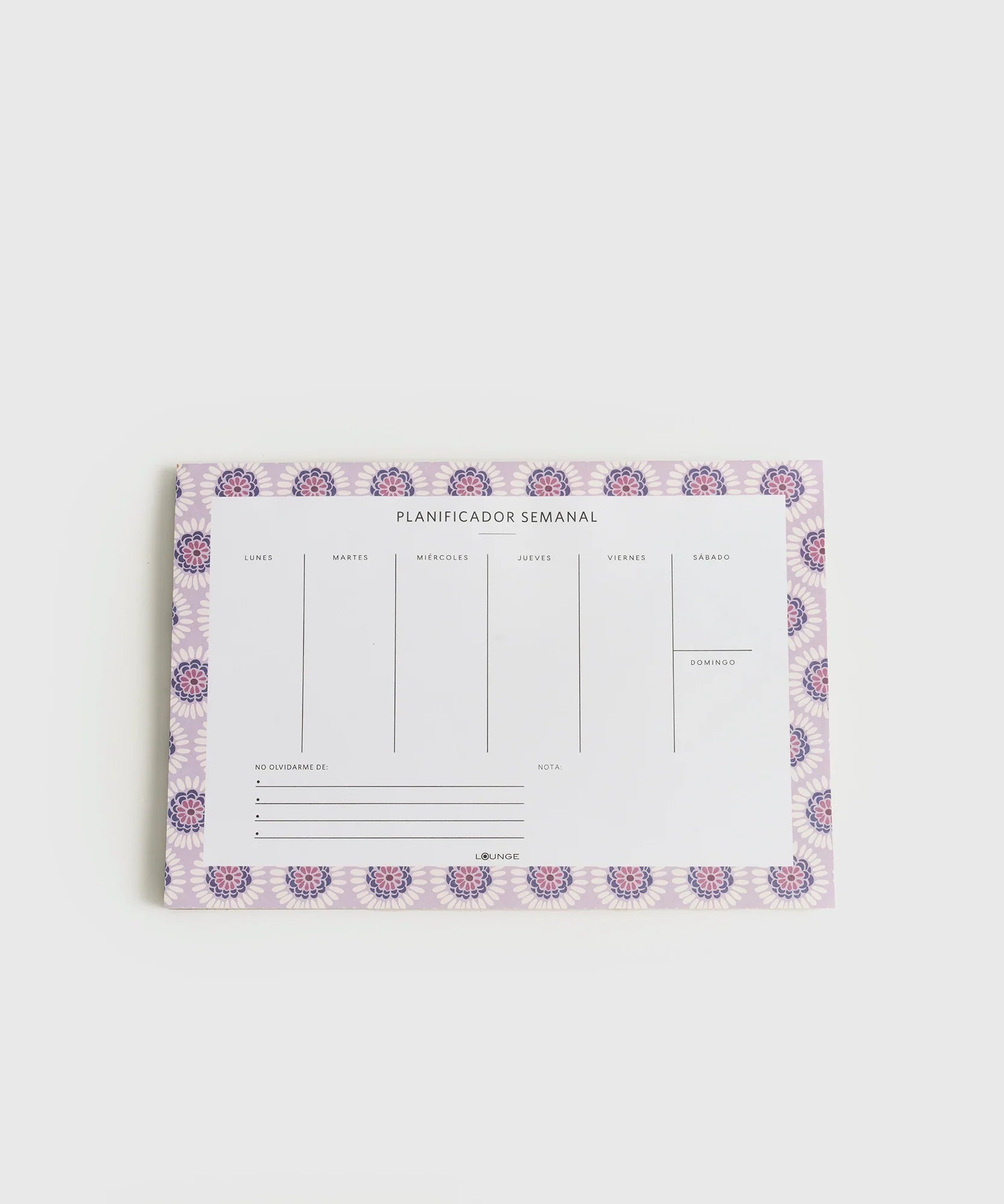 Planner Semanal Imán Adhesivo Back To School