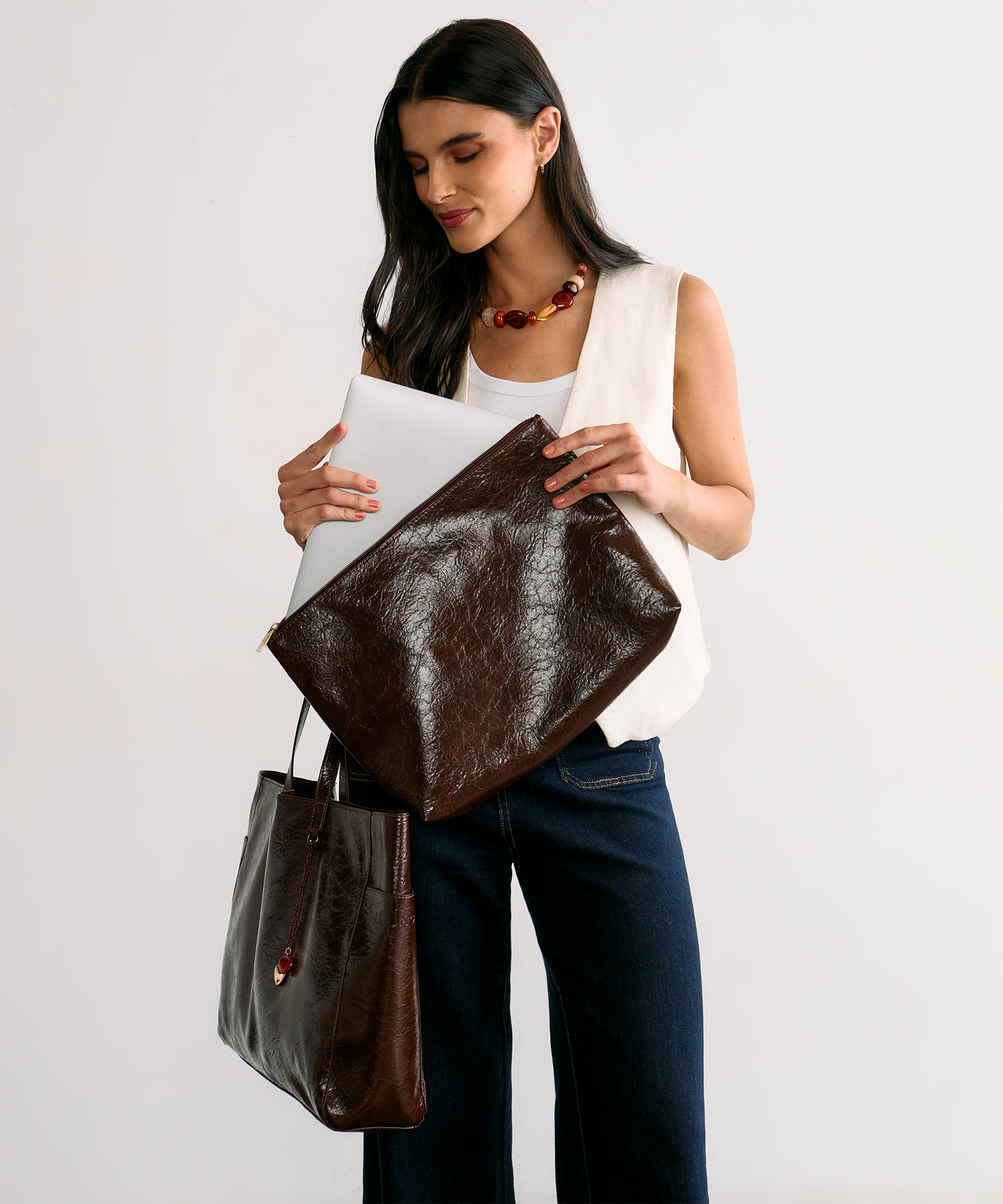 Cartera De Hombro Woman Icons