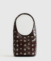 Cartera De Hombro Maxi Tachas Éclat