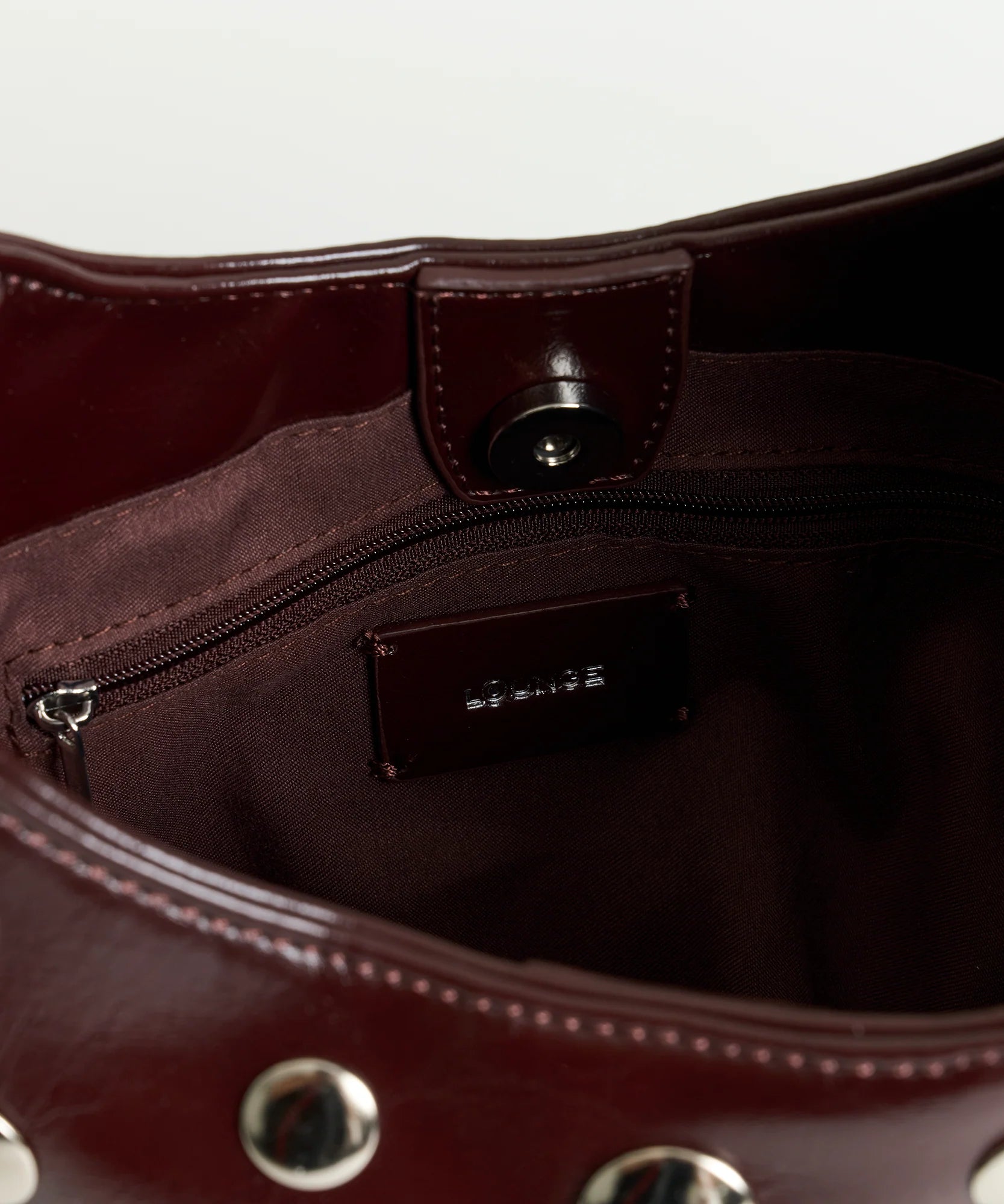 Cartera De Hombro Maxi Tachas Éclat