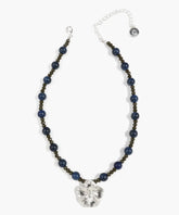 Collar Mostacillas Y Flor