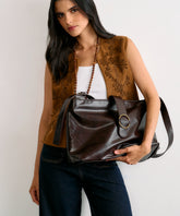 Cartera De Hombro Argolla Boheme