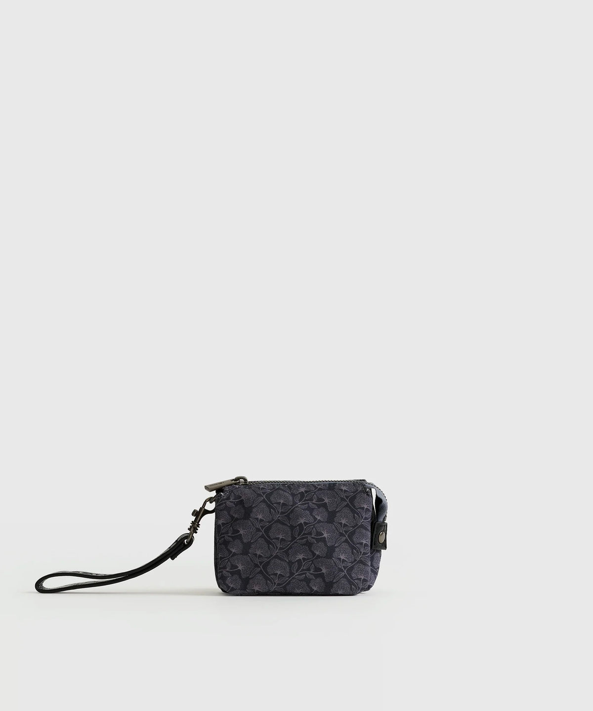 Billetera Pequeña Lanyard Flores Boho