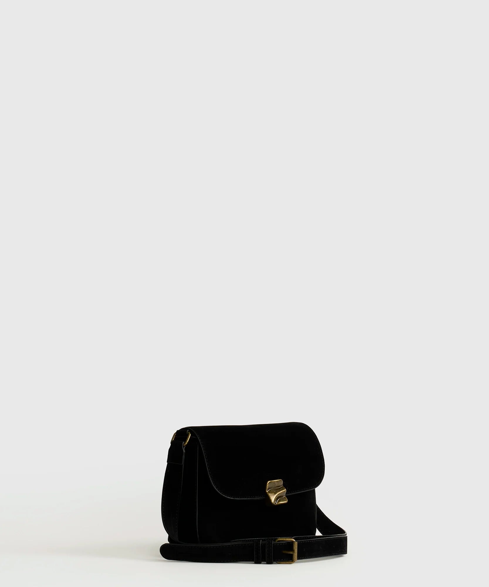 Cartera Bandolera Fake Suede Woman