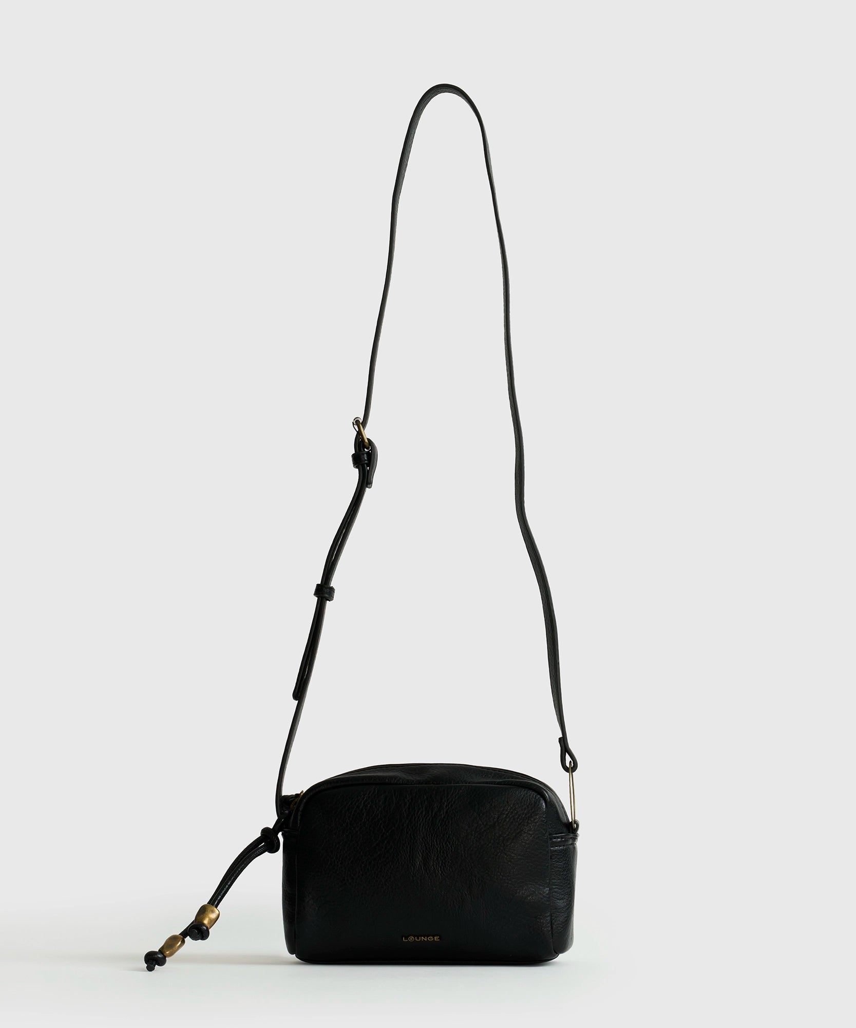 Cartera Bandolera Charm Pelotas Doradas Woman