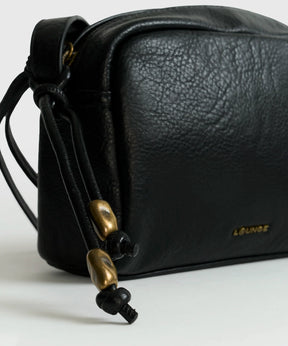 Cartera Bandolera Charm Pelotas Doradas Woman