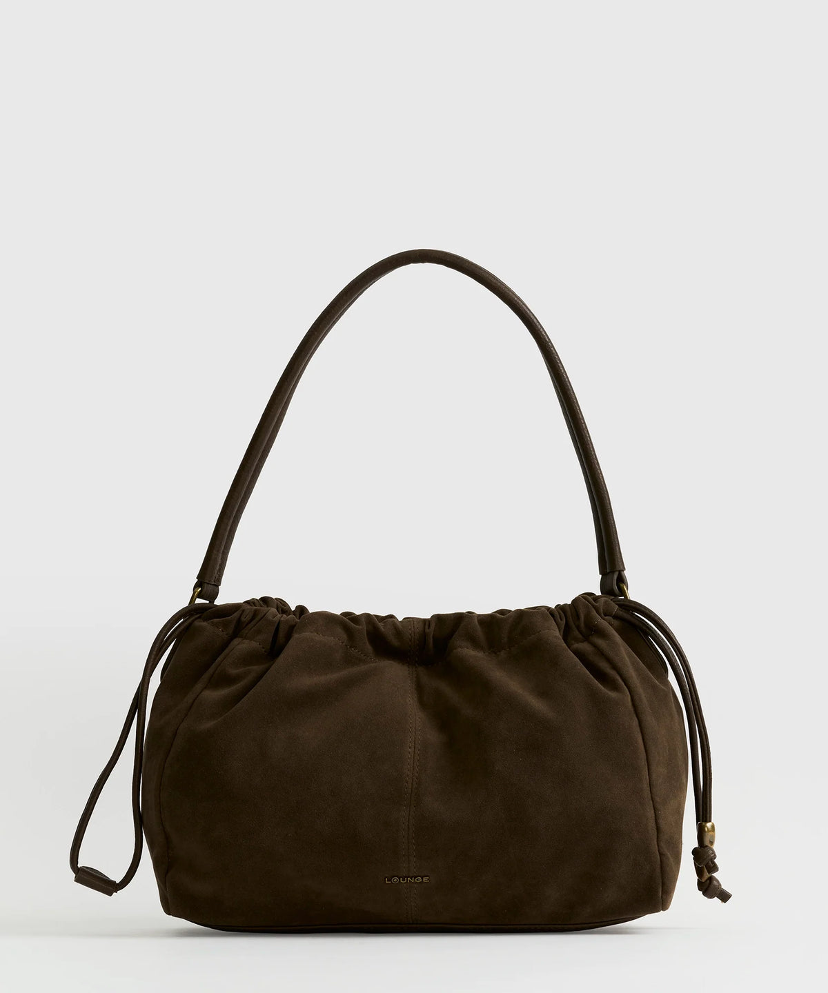 Cartera De Hombro Fake Suede Ajustable Woman