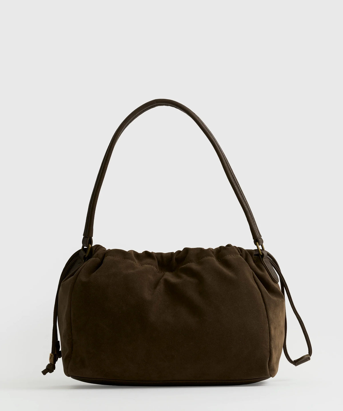 Cartera De Hombro Fake Suede Ajustable Woman