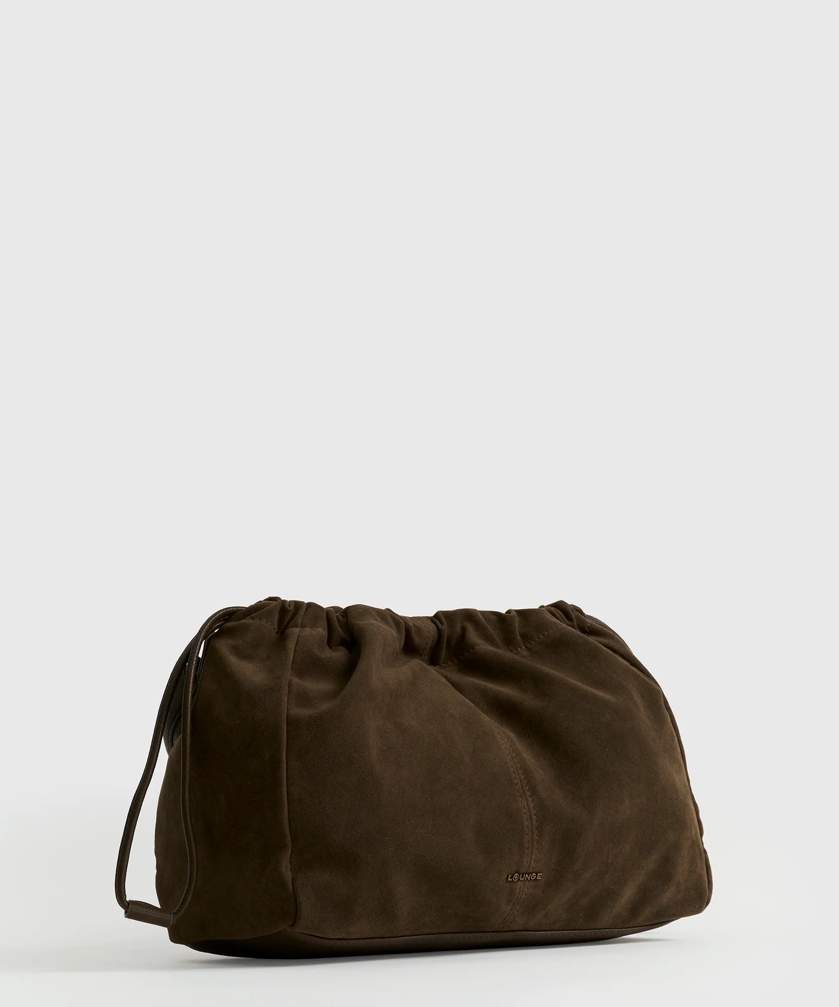 Cartera De Hombro Fake Suede Ajustable Woman