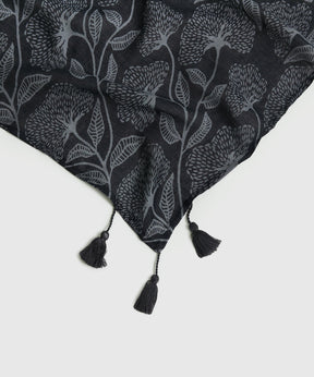 Pañuelo Triángulo Diseño Flores