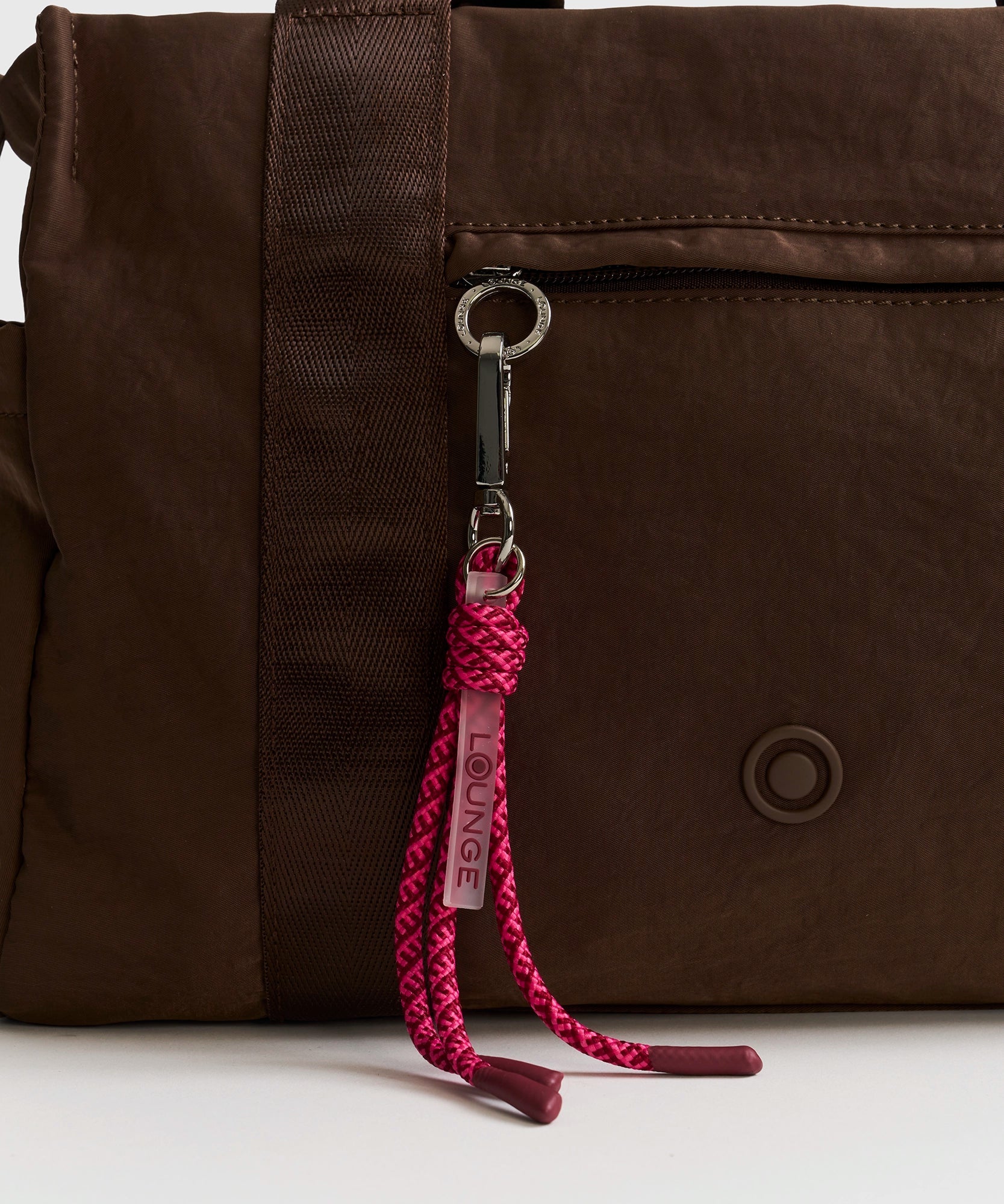 Cartera Bandolera Nylon Llaveros