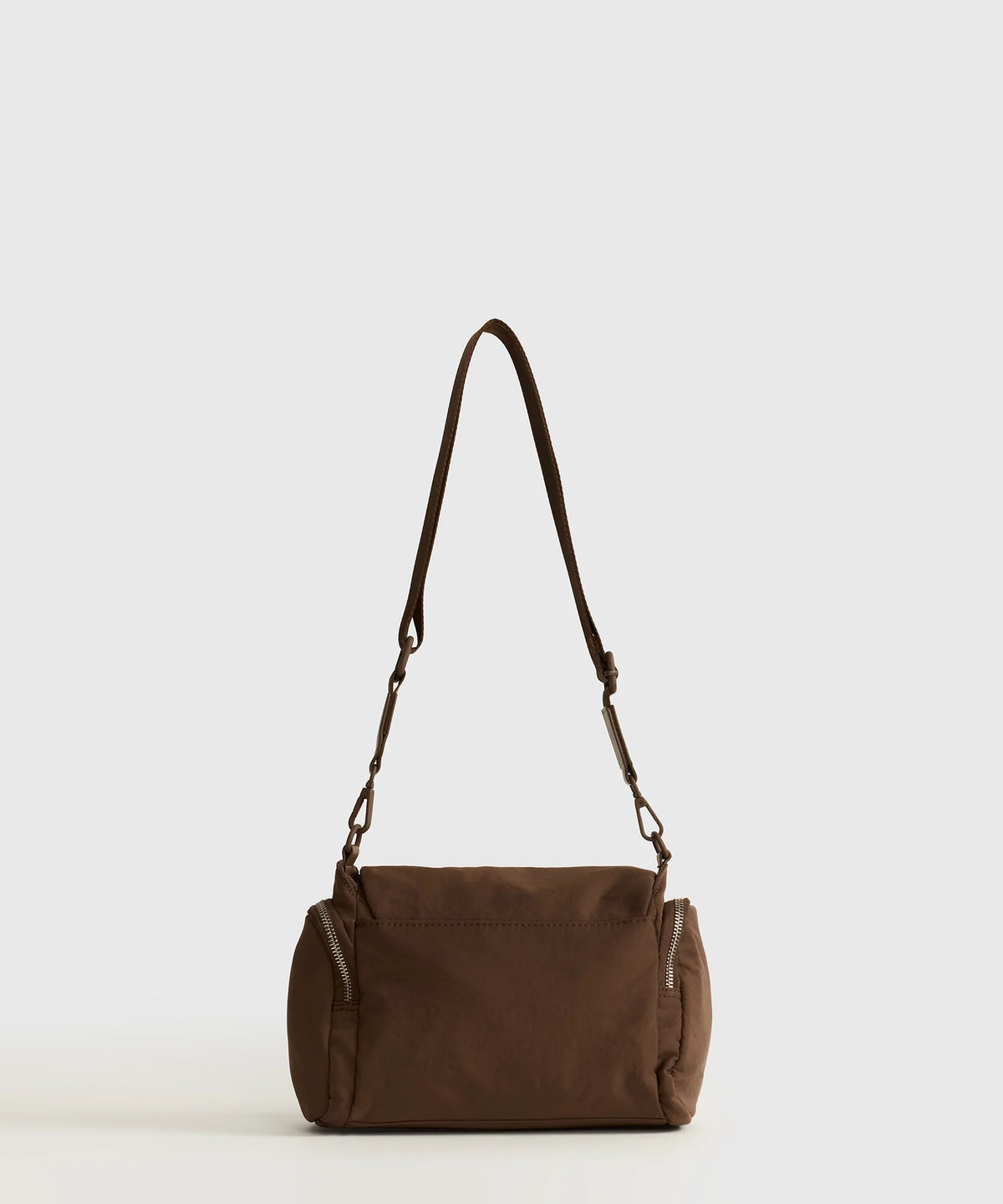 Cartera Bandolera Nylon Cierre Snap Street