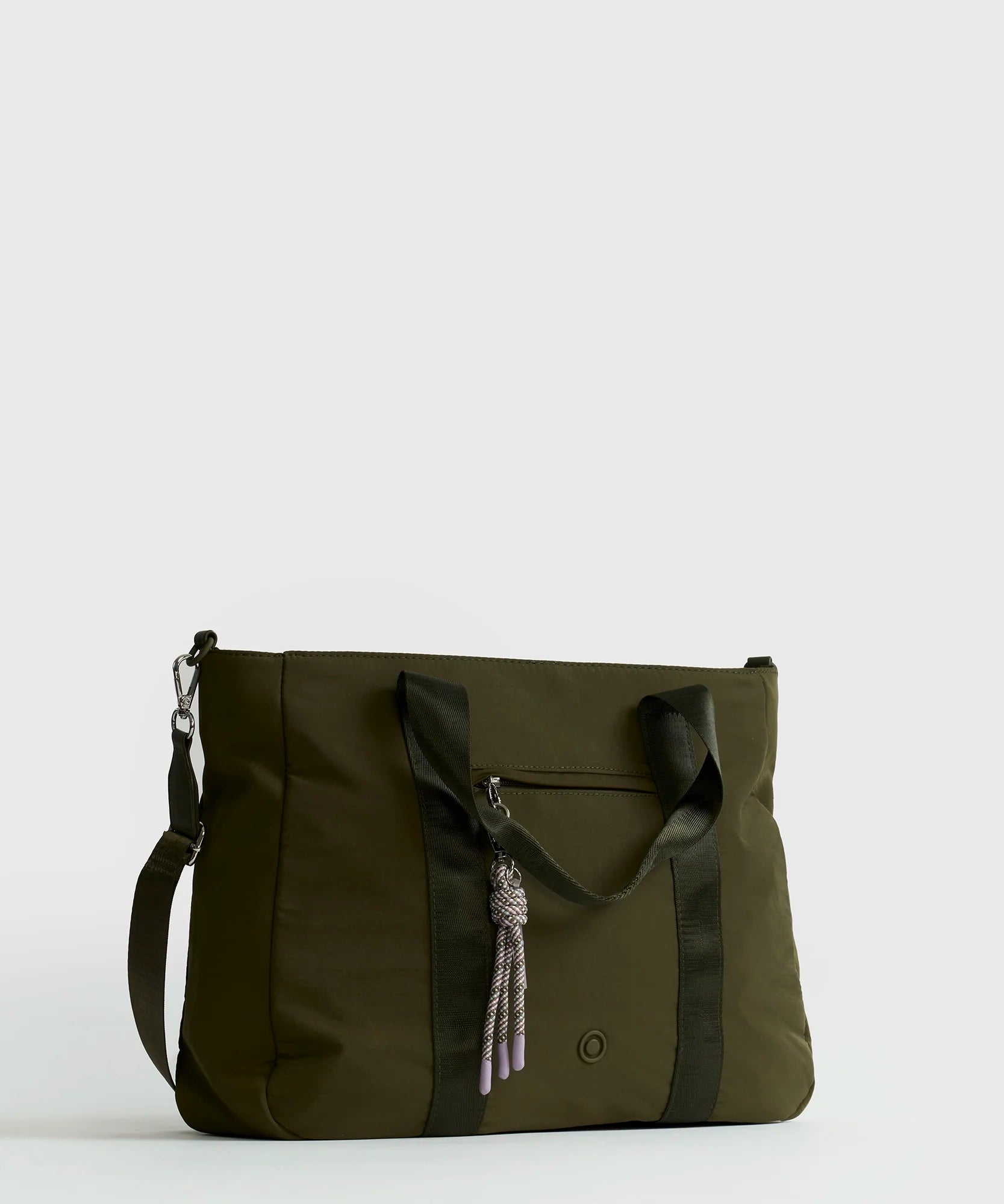 Cartera De Hombro Notebook Nylon Straps Gruesos Llavero