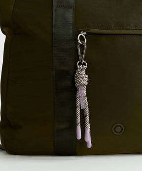 Cartera De Hombro Notebook Nylon Straps Gruesos Llavero