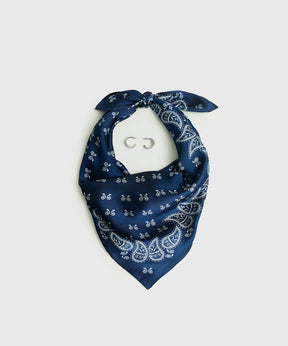 Set Pañuelo Y Aros Estampado